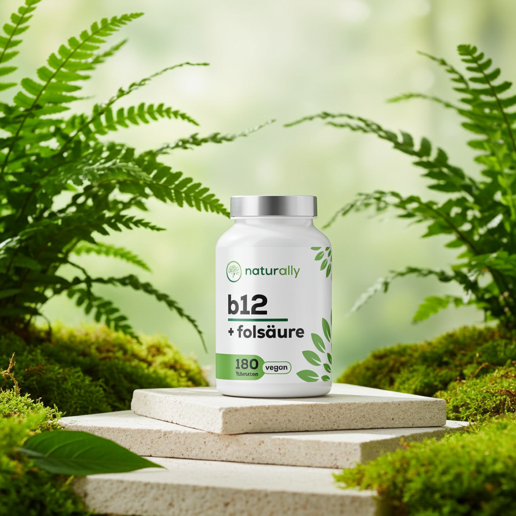 Lifestylebild gesundes Leben – naturally Vitamin B12 & Folsäure im Alltag integriert