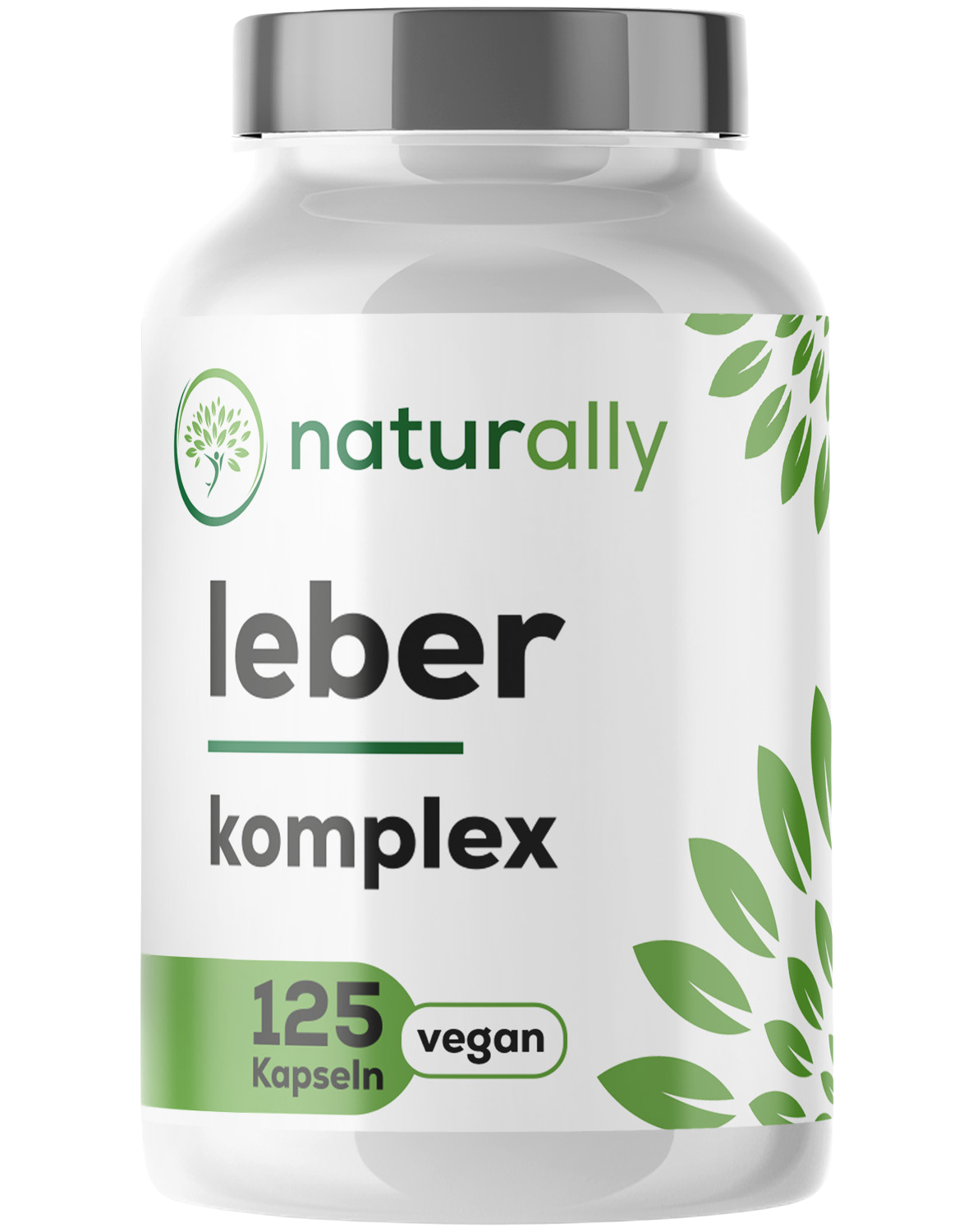 Bild von der Dose naturally Leber-Komplex 125 vegane Kapseln
