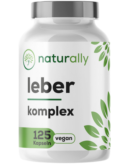 Bild von der Dose naturally Leber-Komplex 125 vegane Kapseln