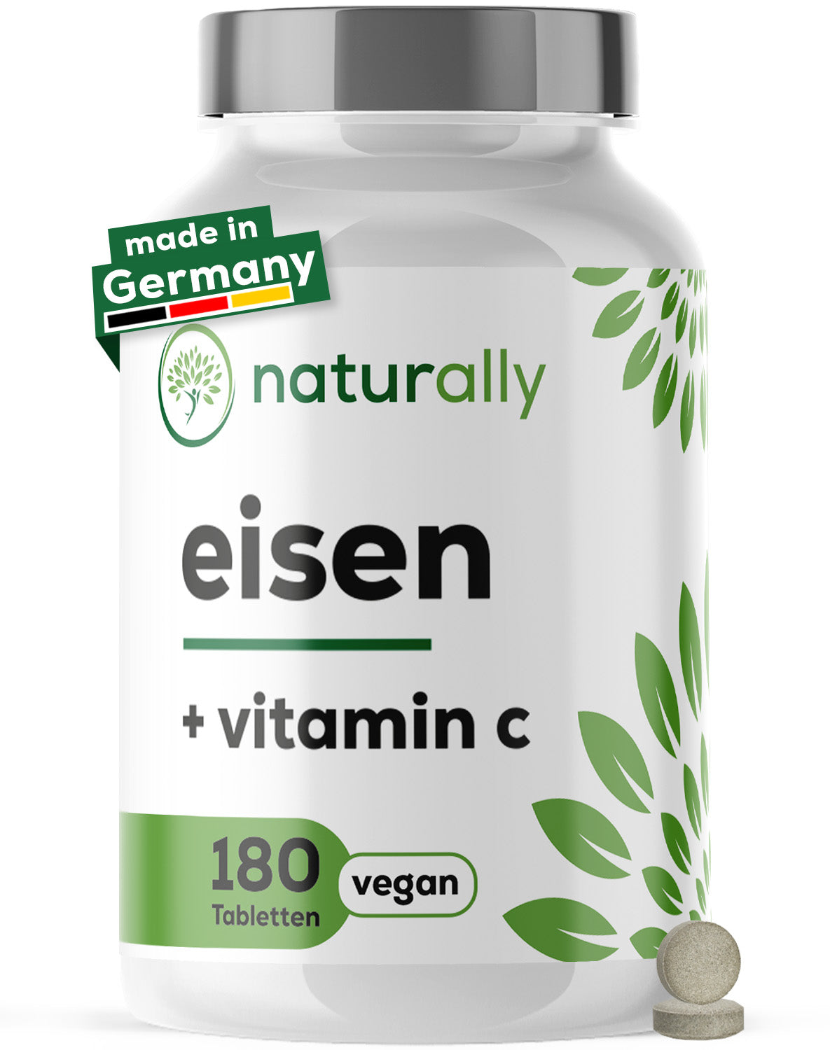 Bild Dose naturally Eisen mit Made in Germany Siegel