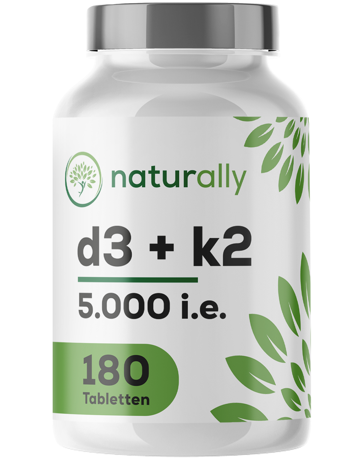 Vitamin D3 + K2 MK-7 | 5000 IE + 75 µg
