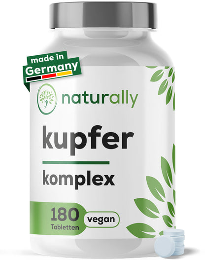 Lifestyle Bild naturally Kupfer Komplex 2 mg, hergestellt in Deutschland