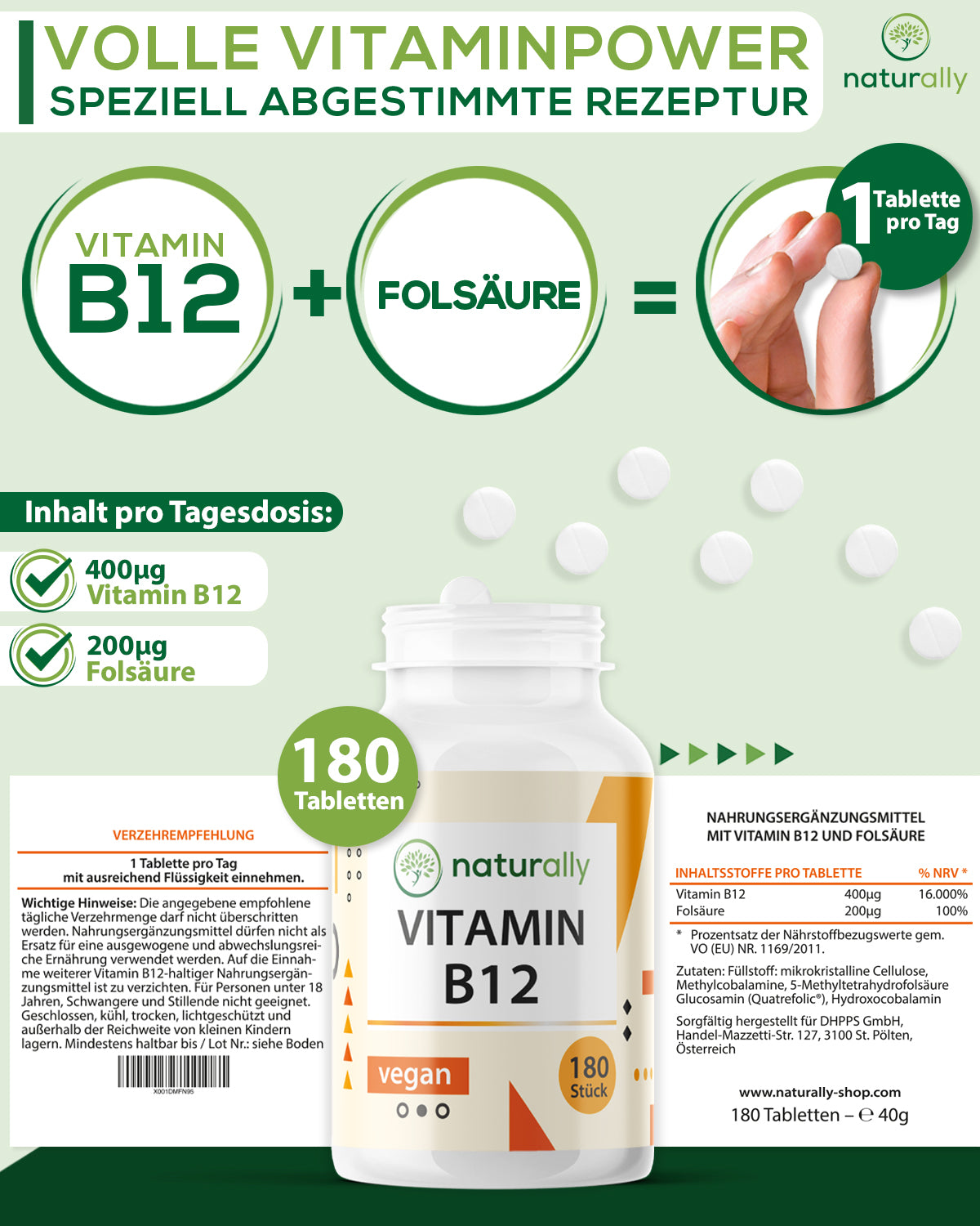 Vitamin B12 und Folsäure
