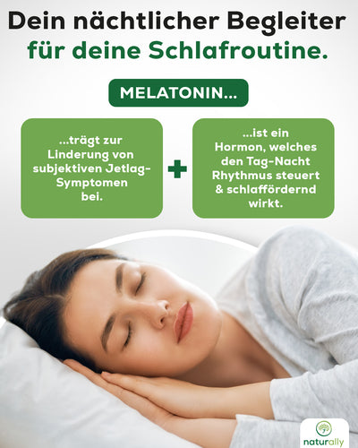 Melatonin 1 mg Tablette - naturally
