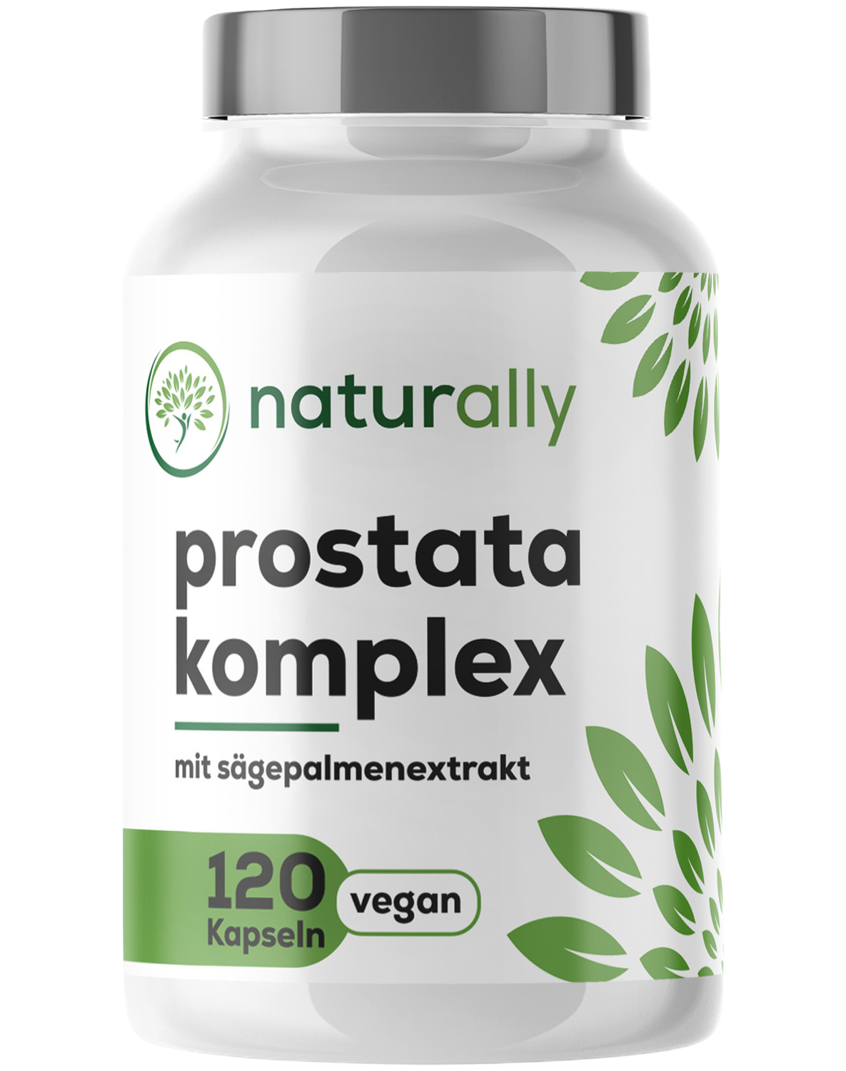 Bild naturally prostata komplex mit Sägepalmenextrakt 120 Kapseln vegan