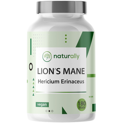 Lion's Mane 1950 mg Kapseln - naturally