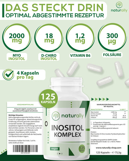 Inositol Komplex mit Folsäure