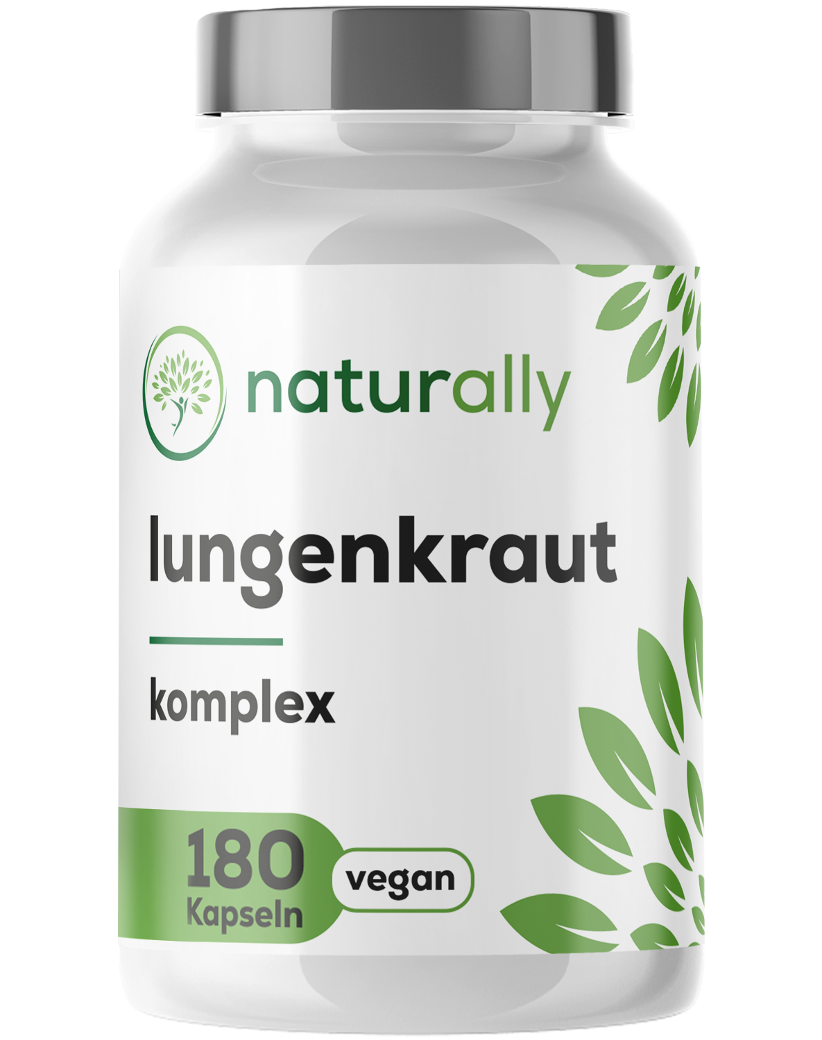 Bild Dose naturally Lungenkraut Komplex 180 Kapseln vegan