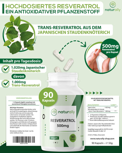 Resveratrol 500mg