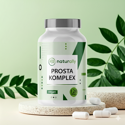 100 % vegan, Made in Germany – naturally Prosta Komplex Qualität