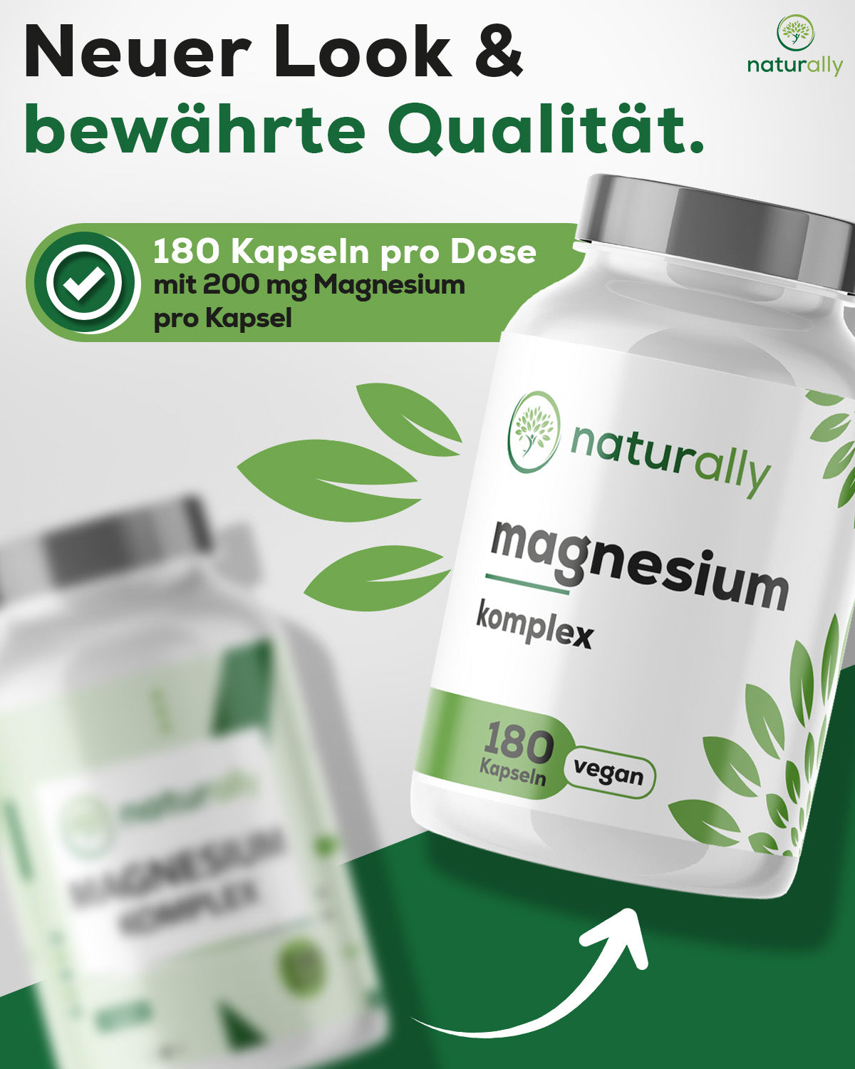 naturally Magnesium Komplex neues Design 