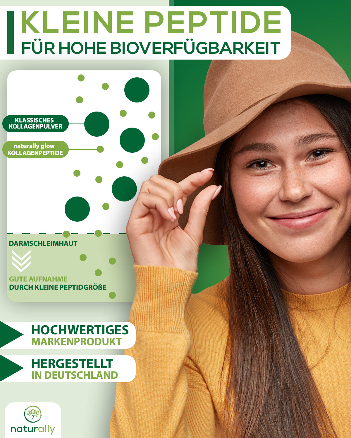 naturally glow Kollagen Pulver